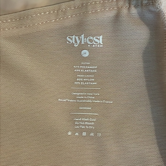 NWT Stylest | DreamSculpt Swim Bodysuit Medium Compression Cream $198 Retail - Picture 7 of 10